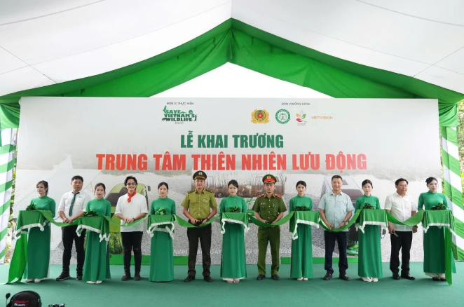 Save Vietnam’s Wildlife launches first mobile nature center